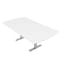 Skutchi Designs 45.25 in W, 71.5 in L, 29 in H, Engineered Wood Top, White HAR-AREC-46X72-T-XD09 - alternate 1